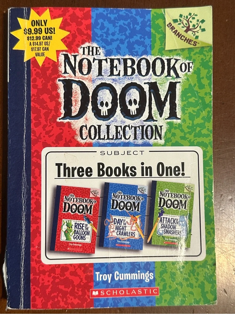 Kids Fiction Book Set - The Notebook of Doom - Omnibus - READ DESCRIP